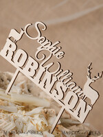 CAKE TOPPER RUSTIC topper, rustic5
