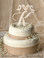 CAKE TOPPER RUSTIC topper, vintage6