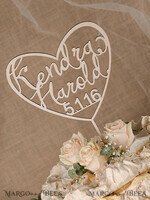 CAKE TOPPER RUSTIC wedding cake topper, vintage5