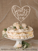 CAKE TOPPER RUSTIC wedding cake topper, vintage5