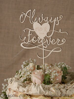 CAKE TOPPER RUSTIC cake topper, wooden5