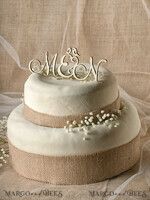 CAKE TOPPER RUSTIC wedding cake topper, rustic5