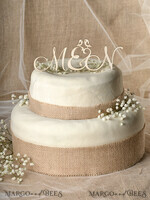 CAKE TOPPER RUSTIC wedding cake topper, rustic5