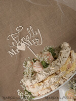 CAKE TOPPER RUSTIC topper, vintage5