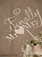 CAKE TOPPER RUSTIC topper, vintage5