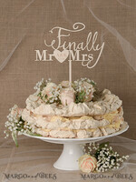CAKE TOPPER RUSTIC topper, vintage5