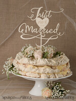 CAKE TOPPER RUSTIC wedding cake topper, wooden6