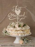 CAKE TOPPER RUSTIC wedding cake topper, wooden6