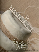 CAKE TOPPER RUSTIC wedding cake topper, wooden4