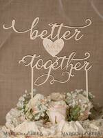 CAKE TOPPER RUSTIC wedding cake topper, rustic6