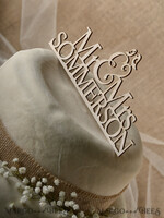 CAKE TOPPER RUSTIC wedding cake topper, vintage5