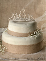 CAKE TOPPER RUSTIC wedding cake topper, vintage5