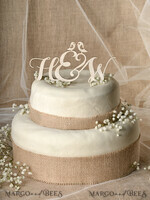 CAKE TOPPER RUSTIC topper, wooden3