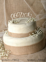CAKE TOPPER RUSTIC wedding cake topper, rustic4