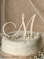 CAKE TOPPER RUSTIC cake topper, wooden4
