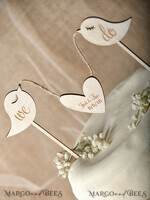 CAKE TOPPER RUSTIC cake topper, wooden7