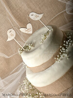 CAKE TOPPER RUSTIC topper, vintage6