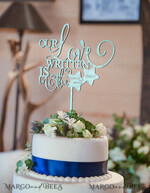 CAKE TOPPER RUSTIC cake topper, wooden3