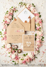 HOCHZEITS EINLADUNGEN Elegante Einladungen Klassische Karten Vintage Holz Hochzeitskarten, elegante Birkenherz Hochzeitskarten, maßgeschneiderte Ökopapier HochzeitsEinladungen, handgemachte Hochzeitsstationery19