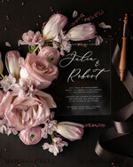 WEDDING INVITATIONS Elegant Invites Classic Cards Romantic Blush Pink Box Wedding Invitation Suite, Elegant Affordable Wedding Invites, Luxury Acrylic Plexi Wedding Invitations, Glamour Vellum Wedding Cards15