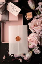 WEDDING INVITATIONS Elegant Invites Classic Cards Romantic Blush Pink Box Wedding Invitation Suite, Elegant Affordable Wedding Invites, Luxury Acrylic Plexi Wedding Invitations, Glamour Vellum Wedding Cards15