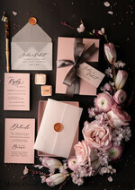 WEDDING INVITATIONS Elegant Invites Classic Cards Romantic Blush Pink Box Wedding Invitation Suite, Elegant Affordable Wedding Invites, Luxury Acrylic Plexi Wedding Invitations, Glamour Vellum Wedding Cards15