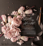 WEDDING INVITATIONS Elegant Invites Classic Cards Romantic Blush Pink Box Wedding Invitation Suite, Elegant Affordable Wedding Invites, Luxury Acrylic Plexi Wedding Invitations, Glamour Vellum Wedding Cards15