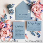 WEDDING INVITATIONS Elegant Invites Classic Cards Velvet Blush Pink Modern Wedding invitations Acrylic, dusty blue pink wedding invitations, Acrylic wedding invitations, Luxury Blush Pink Velvet Wedding Invites6