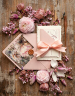 HOCHZEITS EINLADUNGEN Elegante Einladungen Klassische Karten Maßgeschneiderte pinke Hochzeitseinladungen, elegante Fine-Art-Hochzeitseinladungen, Vintage-Blush-Pink-Einladungsset, minimalistische Hochzeitsstationery.8