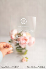 WEDDING INVITATIONS Elegant Invites Classic Cards Luxury Acrylic Plexi Wedding Invitations, Minimalistic And Simplistic Wedding Invites, Modern Wedding Invitation Suite, Handmade And Affordable Wedding Stationery2