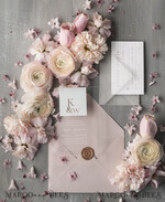WEDDING INVITATIONS Elegant Invites Classic Cards Stylish Blush Pink Acrylic wedding invitation, Elegant  Acryl Wedding Invitations • Clear Modern Wedding Invitation Suite • Luxury Pink wedding Cards5