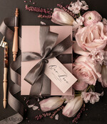 HOCHZEITS EINLADUNGEN Elegante Einladungen Klassische Karten Romantische Blush-Pink-Box-Hochzeitseinladung Suite, elegante Heather-Hochzeitseinladungen, luxuriöse Acryl-Plexi-Hochzeitseinladungen, Glamour-Vellum-Hochzeitkarten28