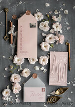 WEDDING INVITATIONS Elegant Invites Classic Cards Luxury Frozen Acrylic Plexi Wedding Invitations With Engraved Initials, Romantic Blush Pink Wedding Invites, Minimalistic Wedding Invitation Suite, Elegant Vellum Wedding Cards7