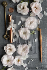 WEDDING INVITATIONS Elegant Invites Classic Cards Luxury Frozen Acrylic Plexi Wedding Invitations With Engraved Initials, Romantic Blush Pink Wedding Invites, Minimalistic Wedding Invitation Suite, Elegant Vellum Wedding Cards7
