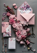 HOCHZEITS EINLADUNGEN Elegante Einladungen Klassische Karten Luxuriöse florale Acryl-Plexi-Hochzeitskarten, romantische Blush-Pink-Hochzeitskarten, Vintage-Hochzeitskarten-Set, elegante und handgemachte Hochzeitskarten.36