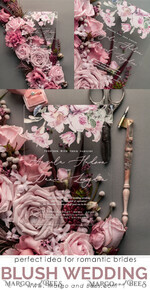 HOCHZEITS EINLADUNGEN Elegante Einladungen Klassische Karten Luxuriöse florale Acryl-Plexi-Hochzeitskarten, romantische Blush-Pink-Hochzeitskarten, Vintage-Hochzeitskarten-Set, elegante und handgemachte Hochzeitskarten.36