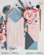 WEDDING INVITATIONS Elegant Invites Classic Cards Acrylic Frozen wedding invitations, Wedding invitation  set online, dusty blue velvet wedding invitations, Romantic Wedding Invitation Suite, Laser Cut Frozen Acrulic wedding invitation Set8