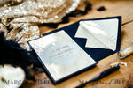 WEDDING INVITATIONS gold / rose gold / silver / glitter Luxury Golden Shine Wedding Invitations, Glamour Gold Foil Wedding Invites, Elegant Royal Navy Wedding Cards, Bespoke Great Gatsby Wedding Invitation Suite17