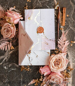 WEDDING INVITATIONS gold / rose gold / silver / glitter Marble Acrylic wedding invitations card, Glamour Blush Pink Velvet Wedding Invitation Suite, Golden Marble Wedding Stationery, Plexi  Luxury Wedding Invites16
