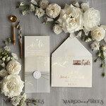 WEDDING INVITATIONS gold / rose gold / silver / glitter Glamour Champagne Shimmer Wedding Invitations, Elegant Ivory Wedding Invites, Bespoke White Vellum Wedding Invitation Suite, Golden Shine Wedding Cards9