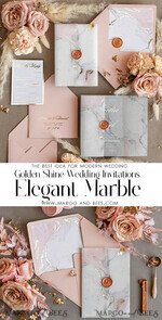 WEDDING INVITATIONS gold / rose gold / silver / glitter Wedding invitations suite, Glamour Wedding Invitations, Golden Shine Wedding Invitation Suite, Luxury Wedding Cards8
