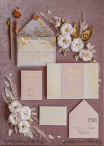 WEDDING INVITATIONS gold / rose gold / silver / glitter Bespoke wedding invitation cards, Glamour Wedding Invitations • Glitter Shine Wedding Invitation Suite • Luxury Wedding Cards15