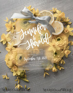 WEDDING INVITATIONS gold / rose gold / silver / glitter Elegant Plexi Acrylic Wedding Invitations, Glamour Grey Gold Wedding Cards, Luxury Golden Shine Wedding Invites, Bespoke Frozen Acryl Wedding Invitation Suite4