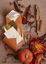 WEDDING INVITATIONS gold / rose gold / silver / glitter Fall Acrylic Frozen Wedding invitation suite, Terracotta Gold Boho Glam Wedding Invitations, Golden Shine Wedding Invitates, Elegant Gold Wedding Cards14