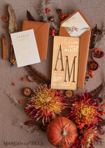 WEDDING INVITATIONS gold / rose gold / silver / glitter Fall Acrylic Frozen Wedding invitation suite, Terracotta Gold Boho Glam Wedding Invitations, Golden Shine Wedding Invitates, Elegant Gold Wedding Cards14