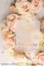 WEDDING INVITATIONS gold / rose gold / silver / glitter Glamour Vellum Wedding Invitations, Golden Shine Wedding Cards, Romantic Blush Pink Wedding Stationery, Elegant Gold Foil Wedding Invites29