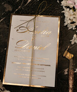 WEDDING INVITATIONS gold / rose gold / silver / glitter Luxury Gold Marble Wedding Invitations, Glamour Golden Shine Wedding Invites, Romantic Blush Pink Wedding Cards, Elegant Gold Foil Wedding Invitation Suite35
