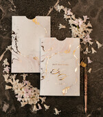 WEDDING INVITATIONS gold / rose gold / silver / glitter Luxury Gold Marble Wedding Invitations, Glamour Golden Shine Wedding Invites, Romantic Blush Pink Wedding Cards, Elegant Gold Foil Wedding Invitation Suite35