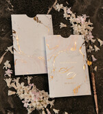 WEDDING INVITATIONS gold / rose gold / silver / glitter Luxury Gold Marble Wedding Invitations, Glamour Golden Shine Wedding Invites, Romantic Blush Pink Wedding Cards, Elegant Gold Foil Wedding Invitation Suite35
