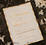 WEDDING INVITATIONS gold / rose gold / silver / glitter Luxury Gold Marble Wedding Invitations, Glamour Golden Shine Wedding Invites, Romantic Blush Pink Wedding Cards, Elegant Gold Foil Wedding Invitation Suite35